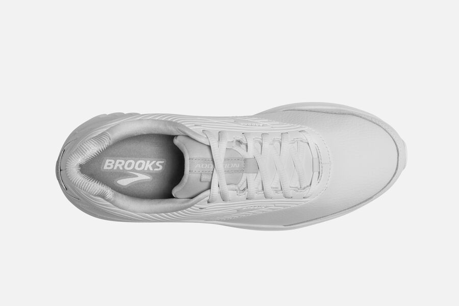 Brooks Addiction Walker 2 Running Shoes - Mens - White - BA4619057